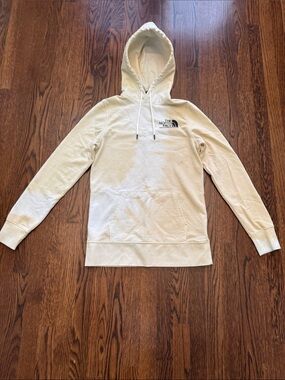 🤪🤪 THE NORTH FACE Cream Pullover Hooded Sweatshirt
